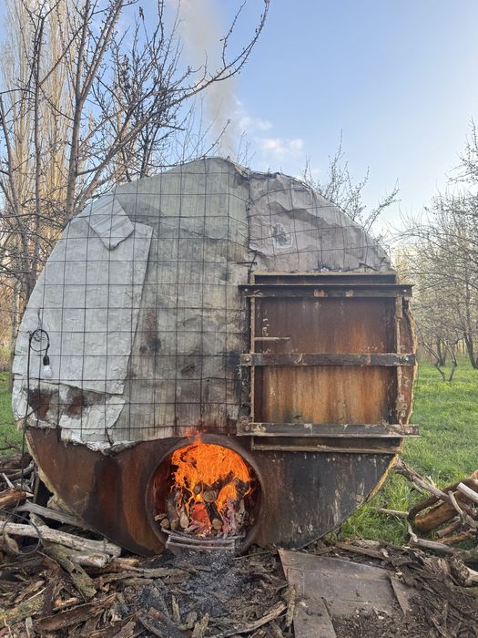 Печь для сушки древесного угля