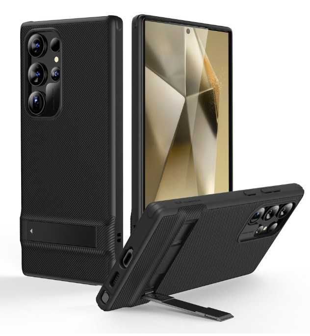 Husa Samsung Galaxy S24 Ultra ESR Kickstand, noua, culoare neagra