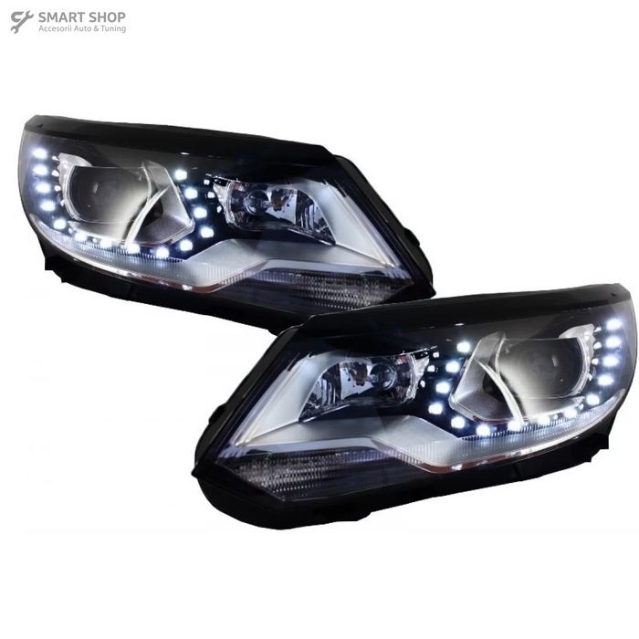 Faruri LED VW Tiguan MK I Facelift (2012-2015) OEM Xenon Design