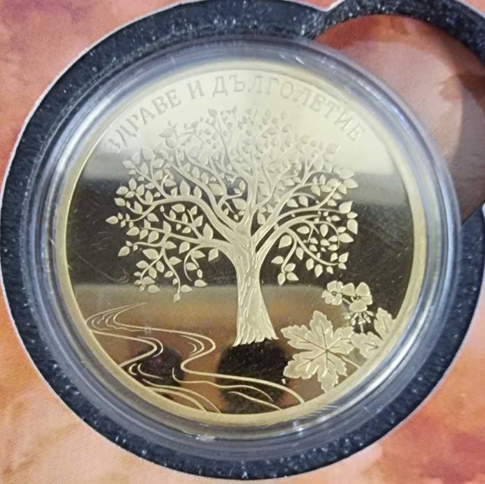 Комплект коледни монети за новогодишна баница – 5 късмета