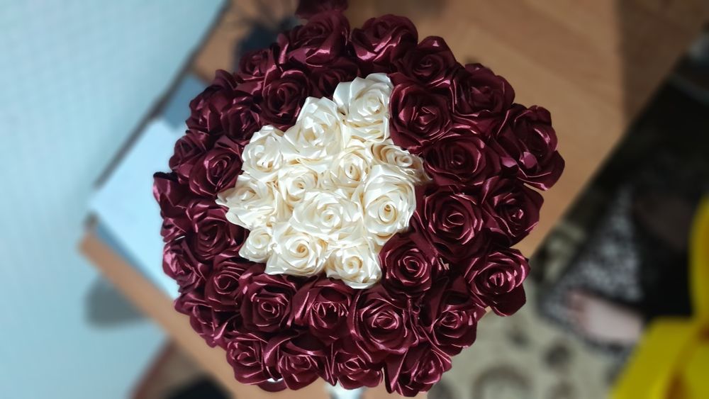 Букет из роз,вечные цветы