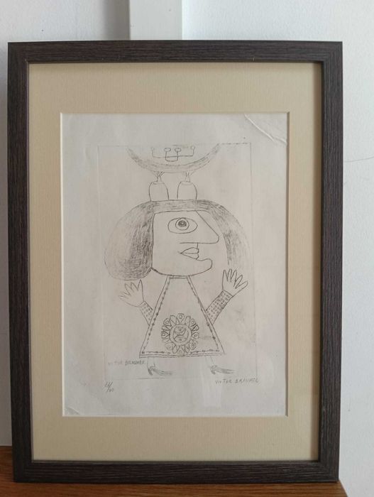 Gravura veche Victor Brauner - 3
