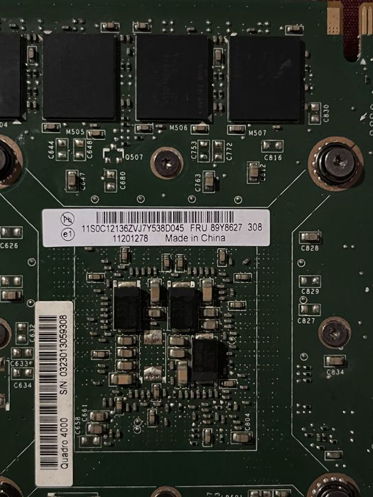 Placa video nvidia quadro