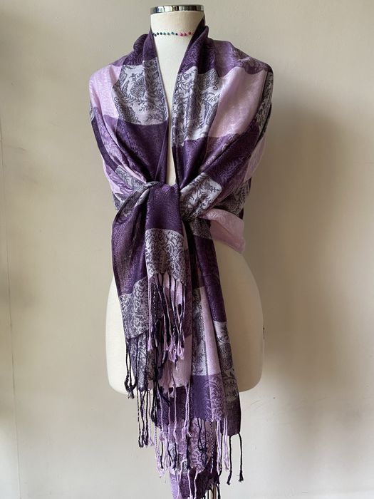 Лилав шал/ различни видове