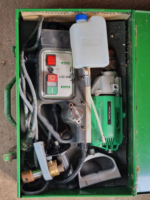 Mașină de găurit cu talpă magnetică Hitachi BM 20 Y – CALITATE GERMANĂ