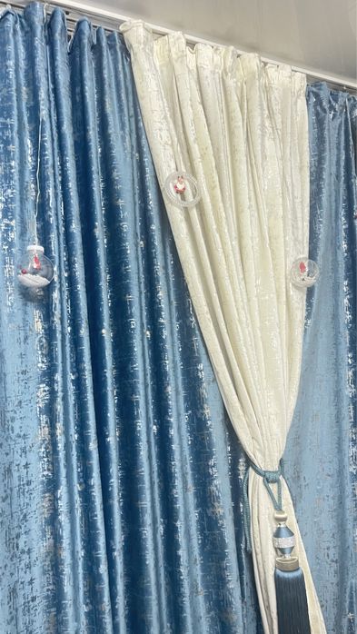 Шторы Велюр с лазером