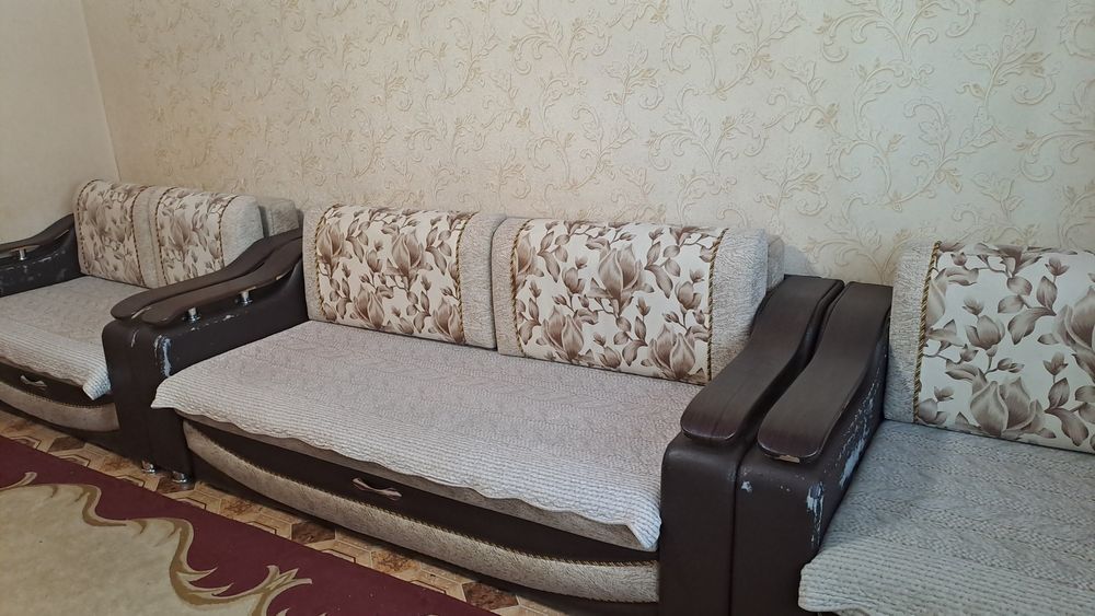 Диван 3+2+1 продается б/у