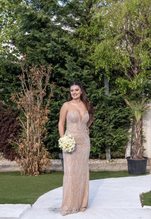 Rochie elegantă de cununie – superbă, purtată o singură dată