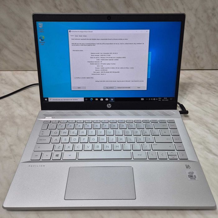 Laptop HP Pavilion 14" i3 gen 10 8gb ram 256gb ssd Zeus Amanet 34440