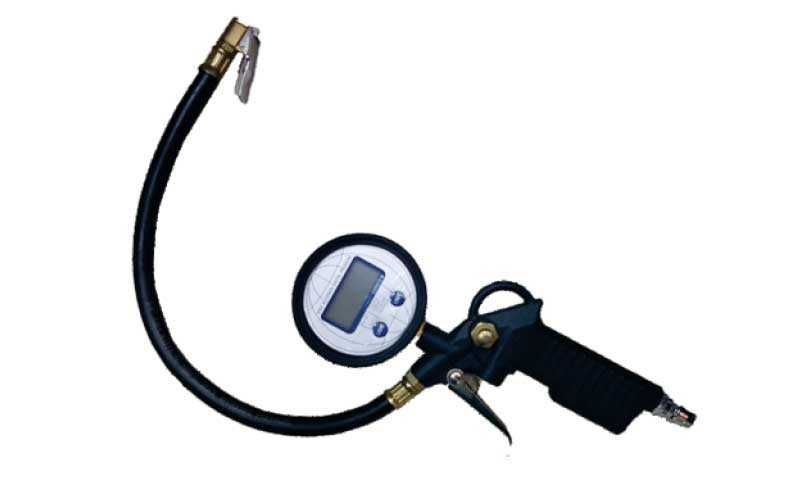 Pistol vulcanizare cu manometru digital