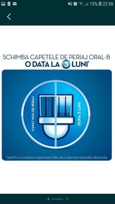 Cap periuta Oral B - Precision