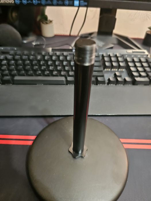 Stativ Microfon de Birou – Bază rotunda – Filet 5/8
