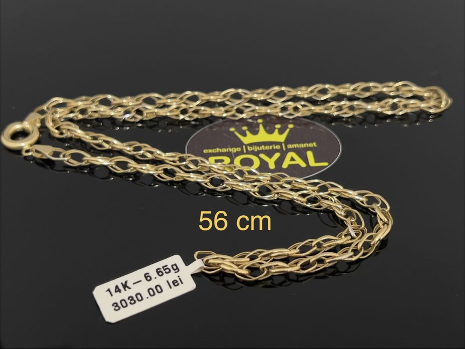 Bijuteria Royal CB : Lant aur 14k 585  6,65 gr