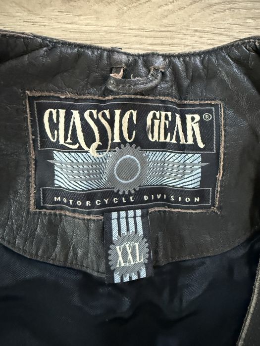 Vesta Piele Naturala CLASSIC GEAR Maro Barbati | Marime XXL