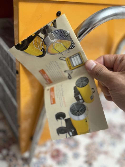 Master пушка печка