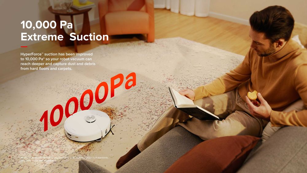 Робот-пылесос Roborock S8 MaxV Ultra (RU) черный