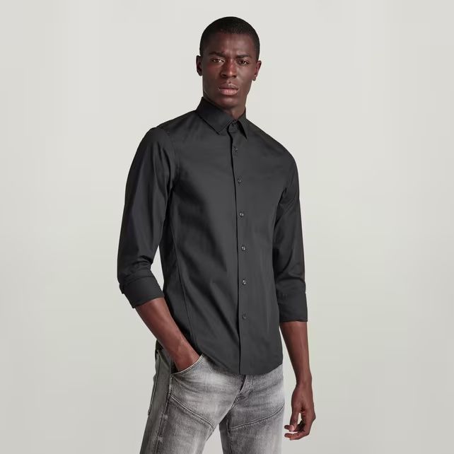Оригинална риза G-Star Raw Dressed M , L нова мъжка черна