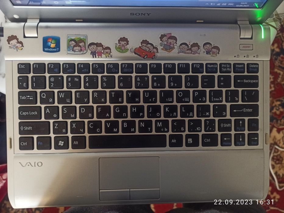 Нетбук сони вайо