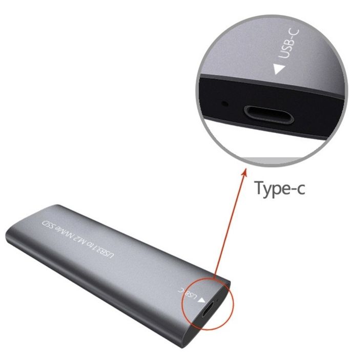 Nvme бокс usb 3.2 type-c usb