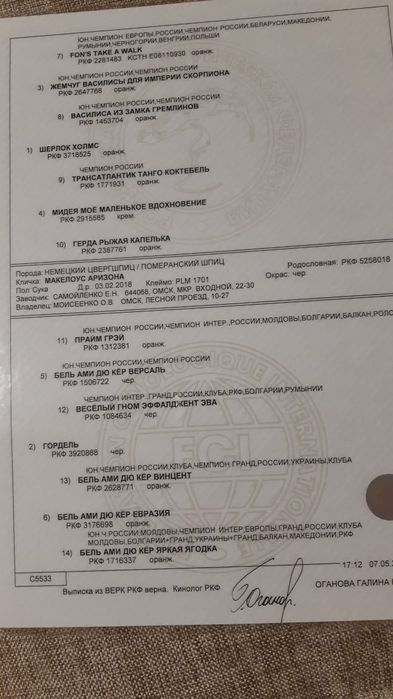 Предлагаю к бронированию девушек помираночек