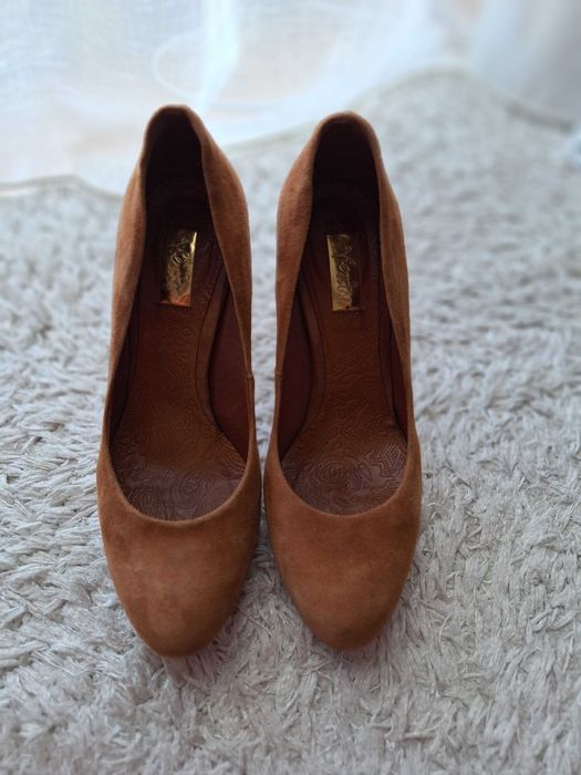 Pantofi piele intoarsa Venty marime 38