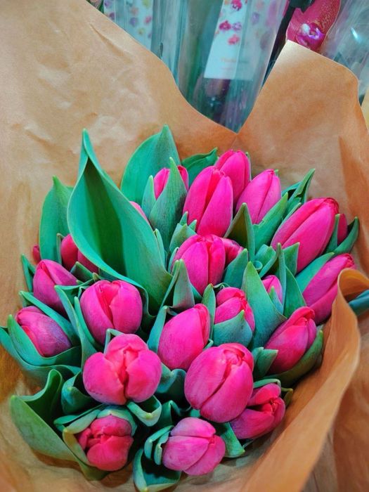 Тюльпаны в огромном ассортименте