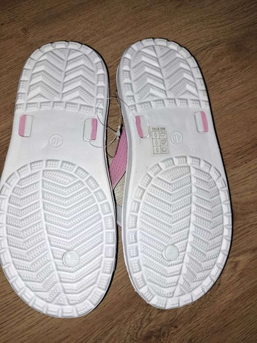 Slapi papuci de plaja roz 40