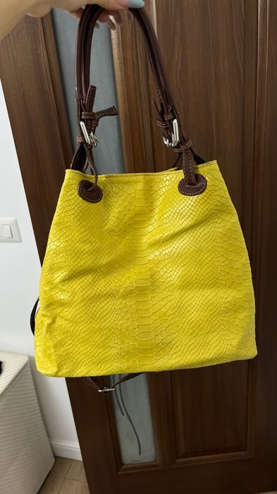 Geantă piele naturala