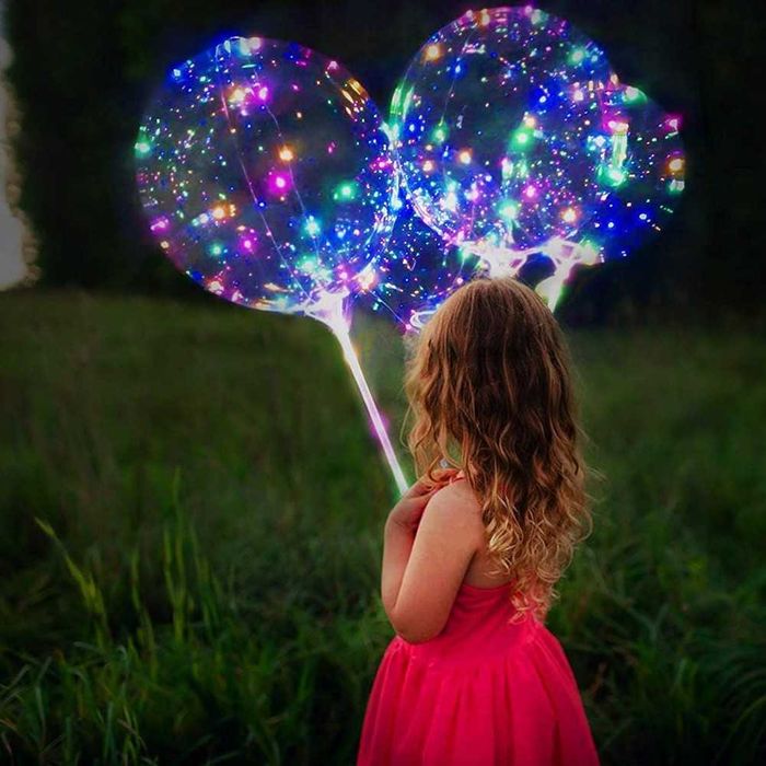 Детски Светещ балон с LED светлини на Едро и Дребно  Парти балон