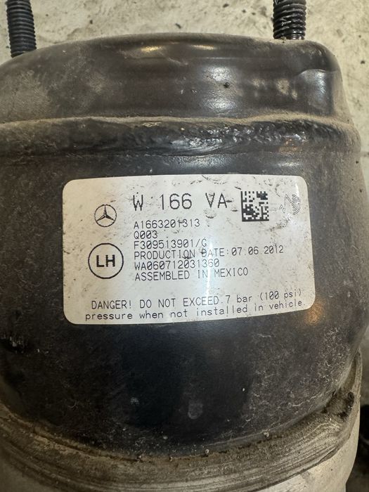 Perne aer fata Mercedes ML350 3.0 diesel stare buna