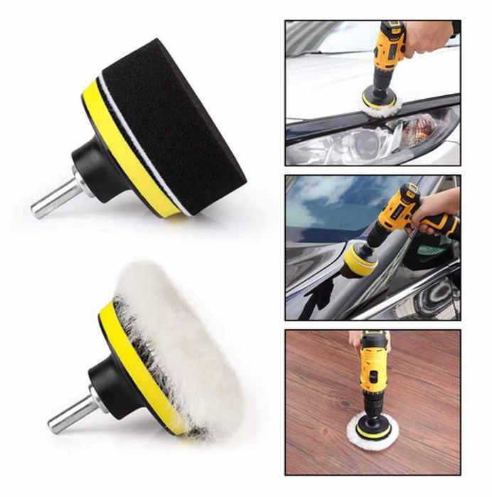 Комплект гъби за Полиране на автомобил - 11 части.