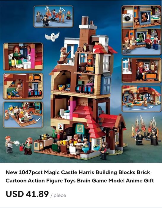 Lego Harry Potter Vizuina ( AliExpress)