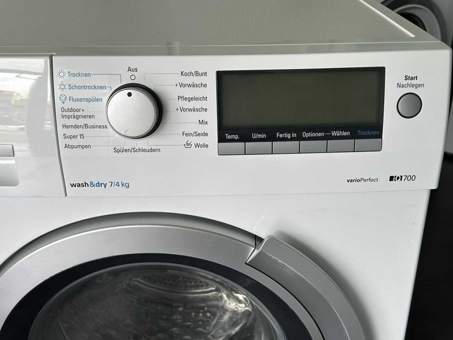 Пералня със сушилня 7 кг Siemens iQ700