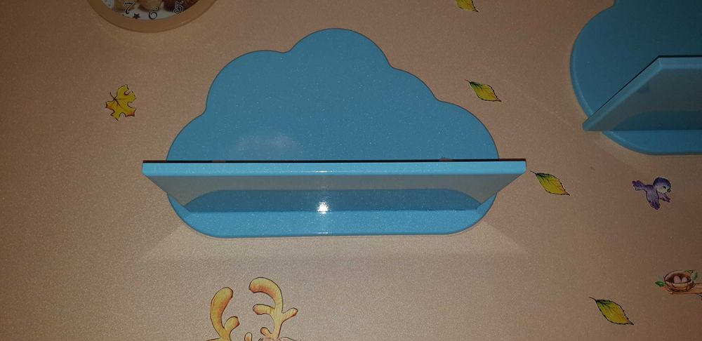 Полки для детской комнаты "Облака"