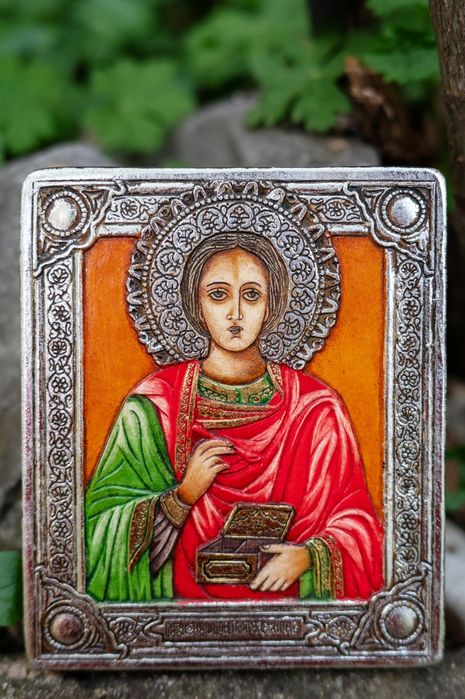 Икона Уникат Дева Мария Младенеца Св. Петка Николай Кашев