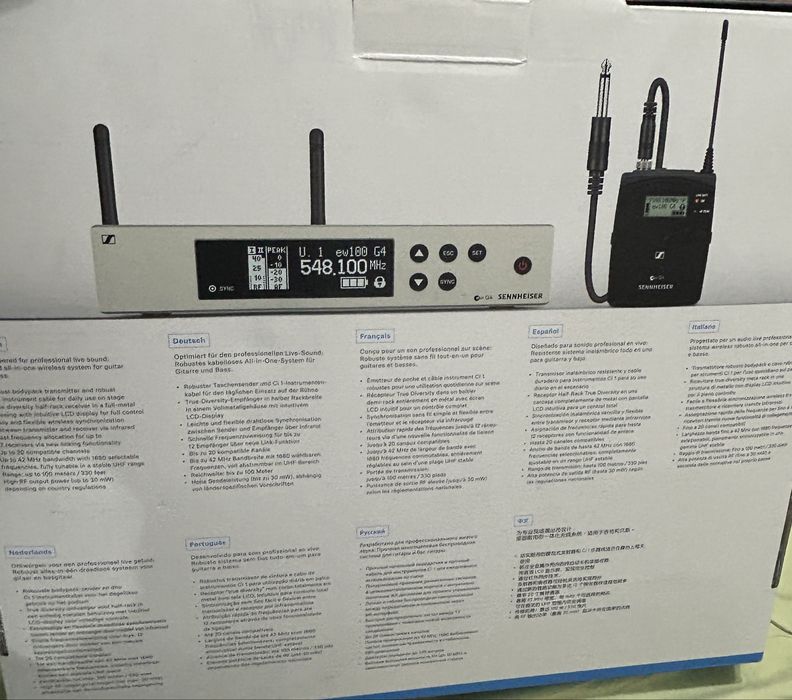 Receiver Sennheiser g4 EW100