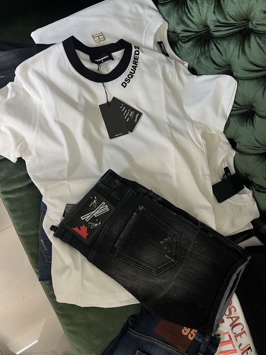 Tricou Versace Dsquared2 Balmain