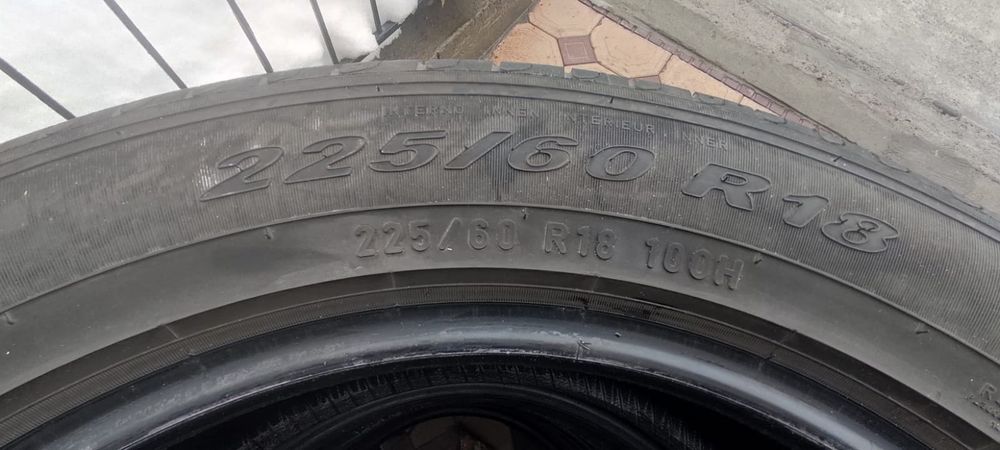 Летние шины пирели 225/60/18
