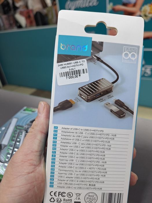 Продам OTG переходники, USB-хабы, AUX, картридеры и тд