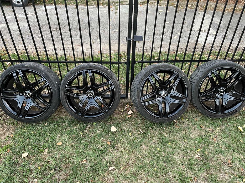 22" Цола Mercedes AMG Джанти с Гуми 265/35/R22, Болтове и Датчици