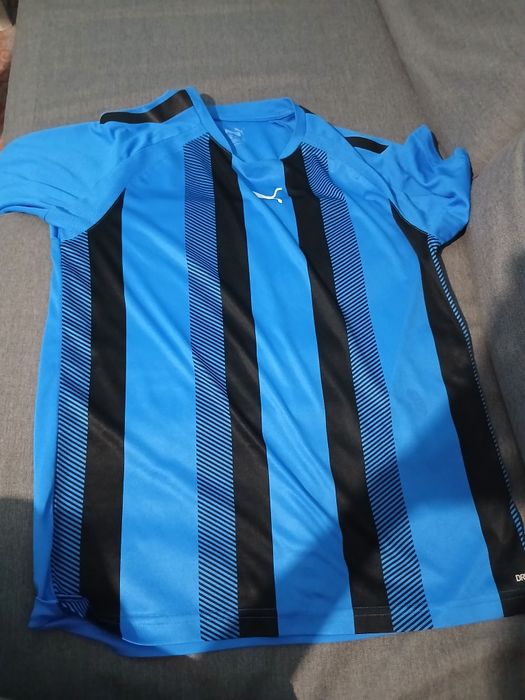 Tricou puma albastru cu negru