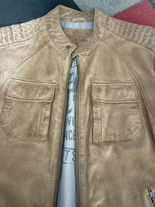 Geaca piele naturală