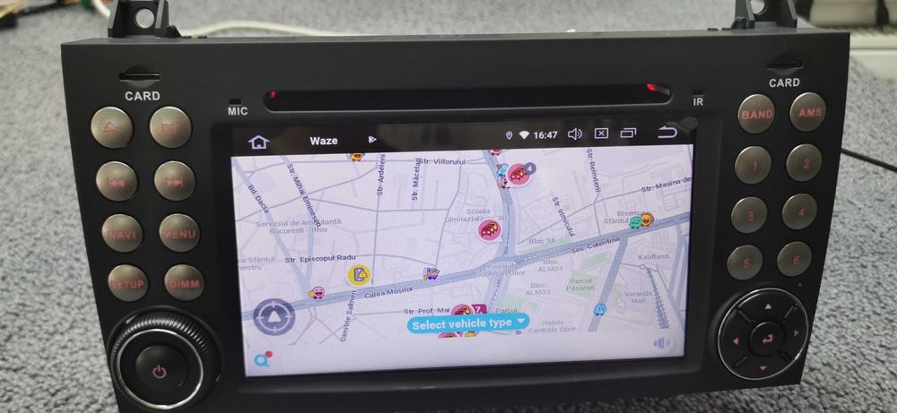 Navigatie Mercedes SLK ANDROID OCTACORE 10.0/64GB/4GB Ram
