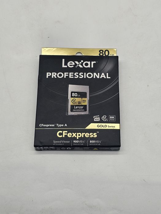 Card de memorie Lexar Professional 80GB CFexpress Type-A Gold Series 900MB/s