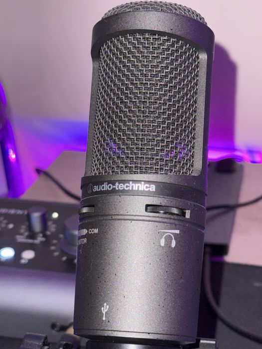 Микрофон USB студийный Audio-Technica AT2020USB+