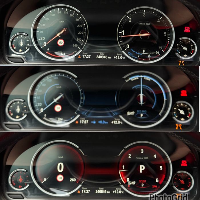 BMW F10 520d // sport line // 3 butoane   -2015-