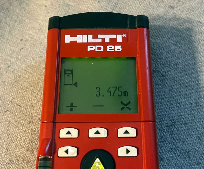 Telemetru laser Hilti PD 25 distanta profesional cu husa
