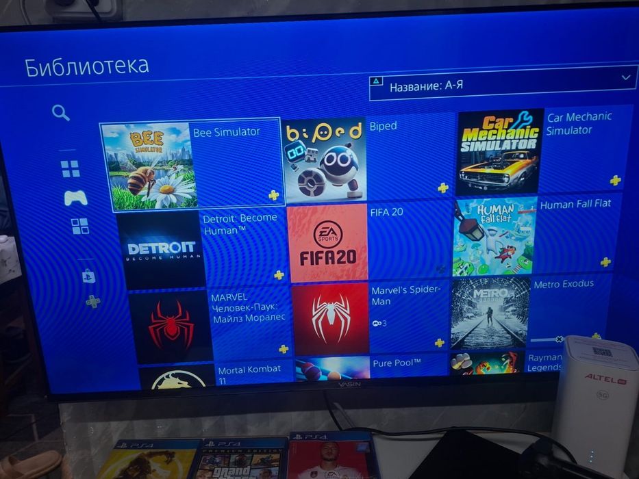 Продам PS4 Slim 1TB