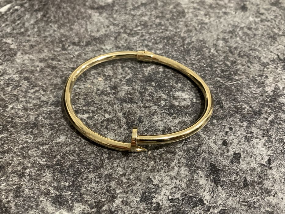 Bratara aur galben 14kt in stare excelenta.