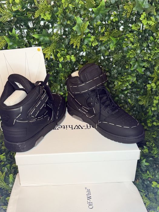 Adidași OFF-WHITE Out Of Office high Sartorial Stitching Black Black